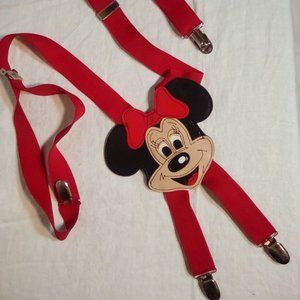 Minnie Mouse Suspenders